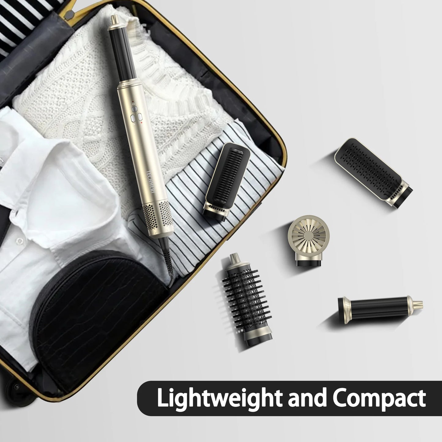 Supera HS08™ 6-in-1 Ionic Hair Styler & Dryer - GoZeeR