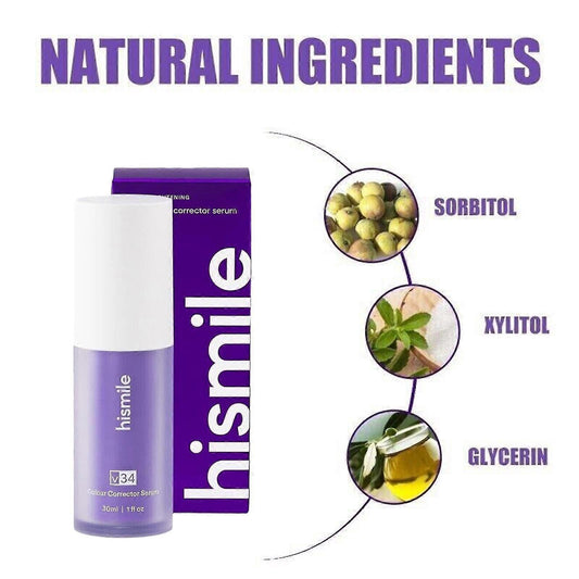 Hismiles™ Whitening Toothpaste – 10-Sekunden-Strahlendes Lächeln, Ganztägige Frische 30 ml