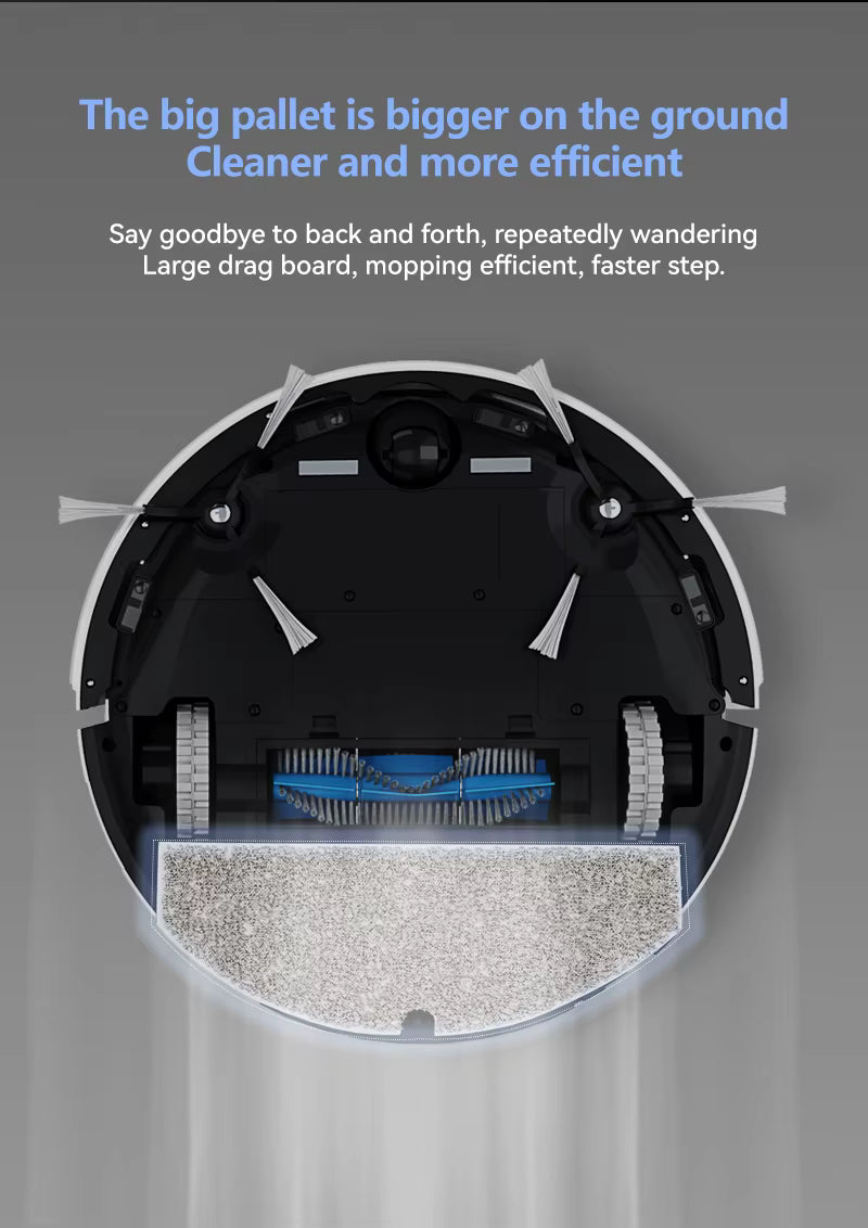 A3/A3S WiFi Robot Vacuum™ Efficient Wet & Dry Cleaning, 3500Pa - GoZeeR