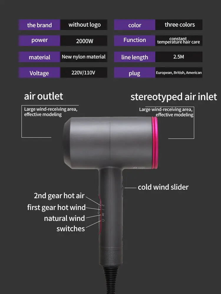 Mesky Professional™ Hair Dryer - GoZeeR