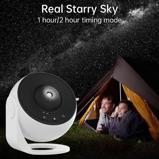 AUSYLE 12-in-1 Galaxy Star Projector Lamp | Planetarium Night Light✨ - GoZeeR